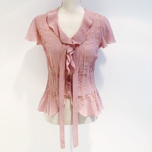 Ruffled Blouse 👚🌸🎀